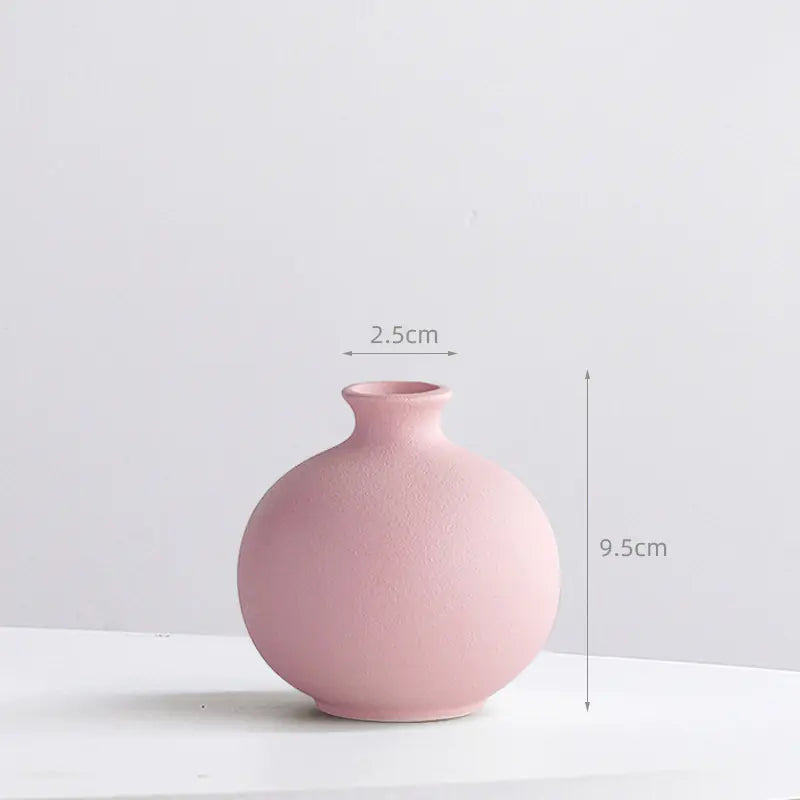 Creative Nordic Ceramic Vase for Home Decor