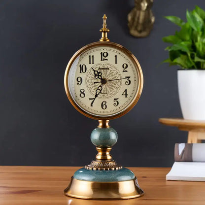 Retro Table Clock for Home Living Room Decoration