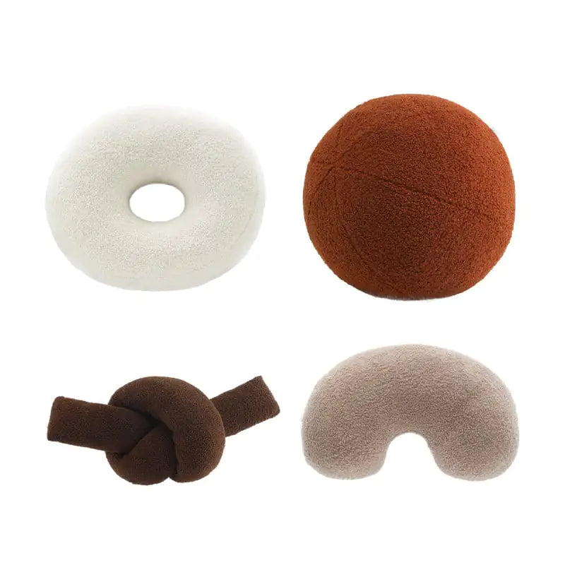 Lamb Plush Sofa Pillow Cushion for Living Room