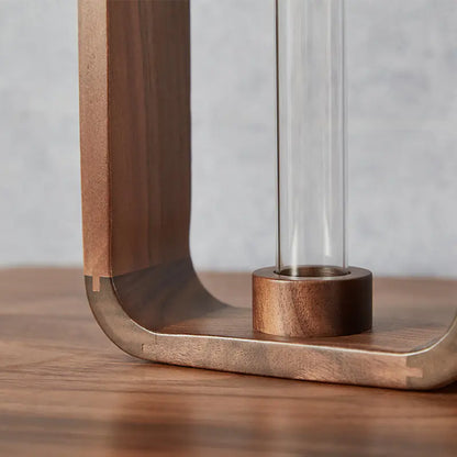 Transparent Glass Vase for Water Plants - Zen Style