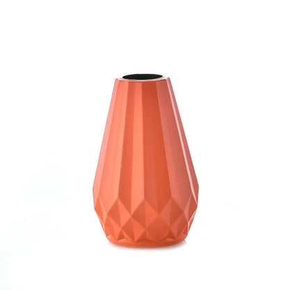 Nordic Style Plastic Vase for Flowers - Small Size