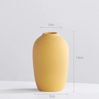 Creative Nordic Ceramic Vase for Home Decor