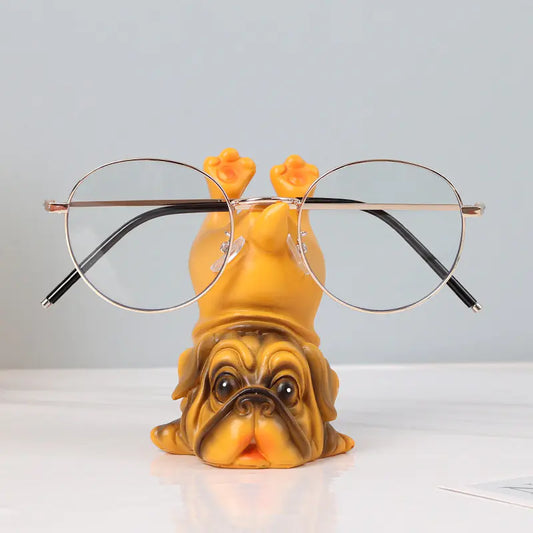 Animal Resin Glasses Holder Dog