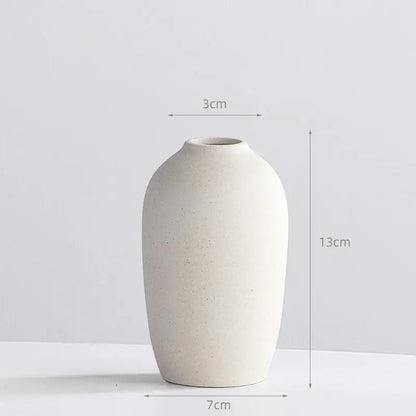 Creative Nordic Ceramic Vase for Home Decor